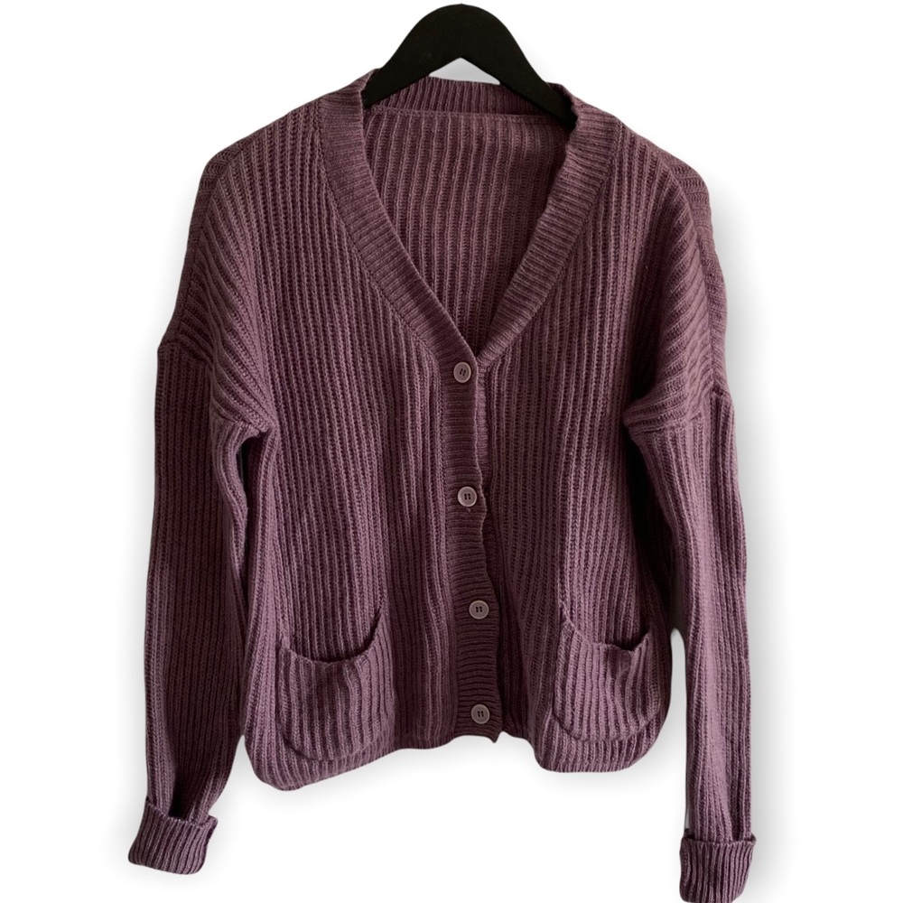 Haco Cardigan Button Up Sweater